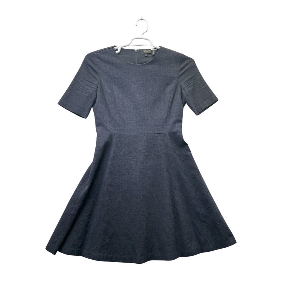 Theory Dress Short sleeve with Waist Detail Size 6